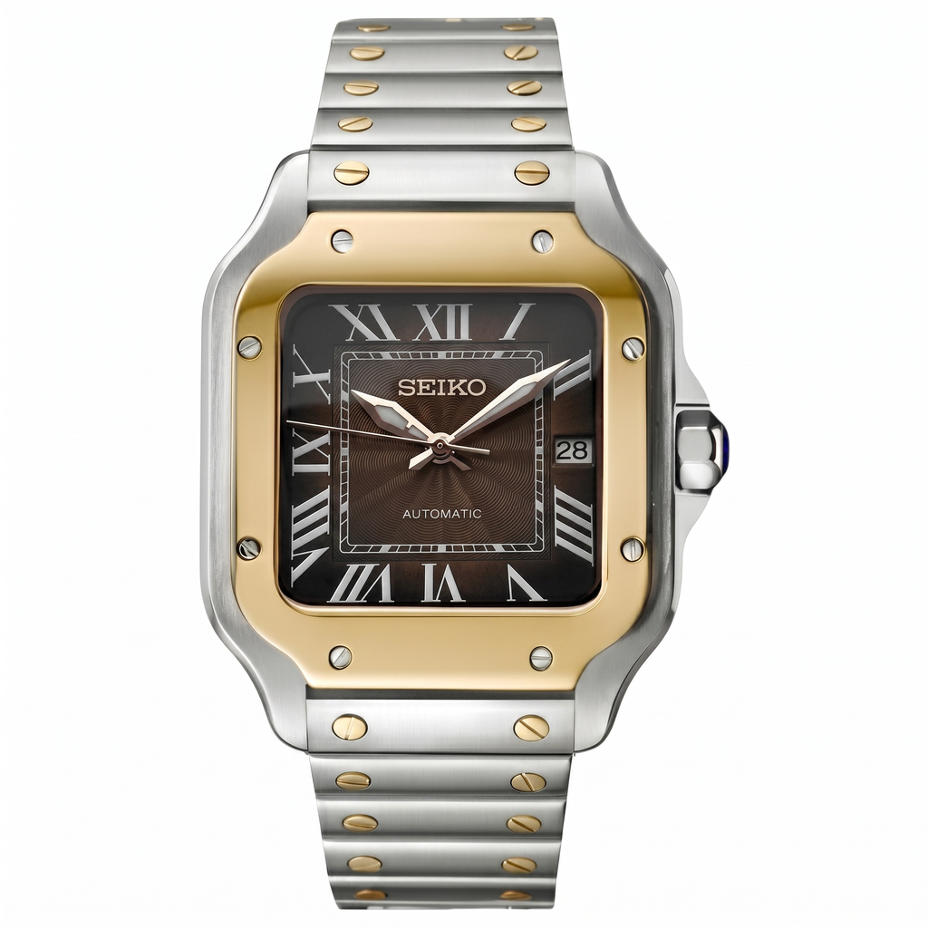 Saint Valmont Carré - TWO-TONE - BROWN - Studio