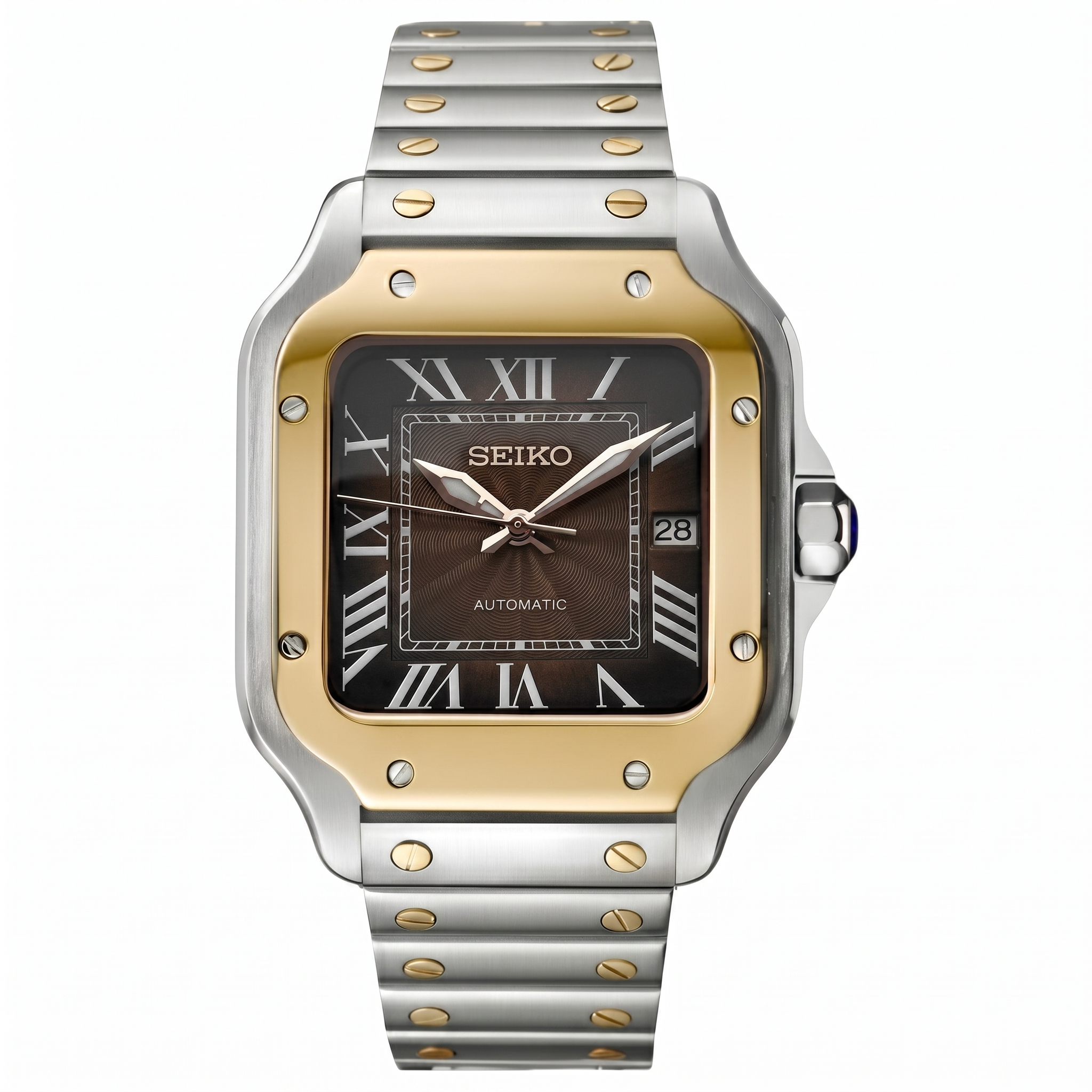 Saint Valmont Carré - TWO-TONE - BROWN - Studio