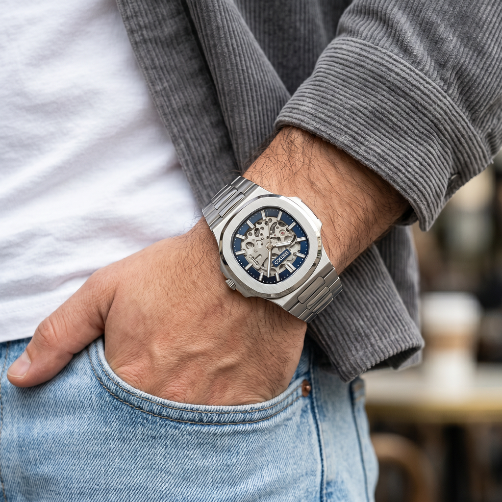 Saint Valmont Maris - BLUE SKELETON - Lifestyle