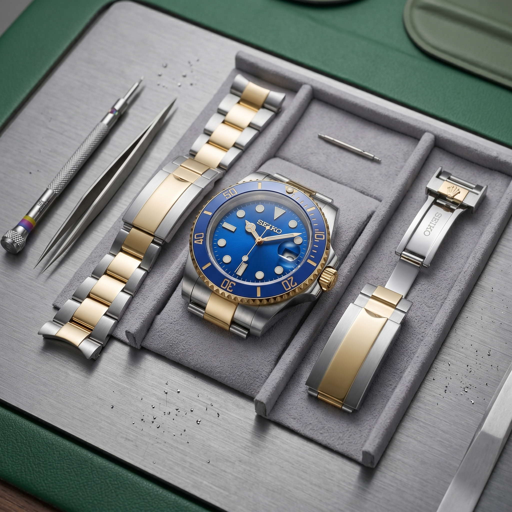 Saint Valmont Abyss - TOW-TONE OCEAN - Craftmanship