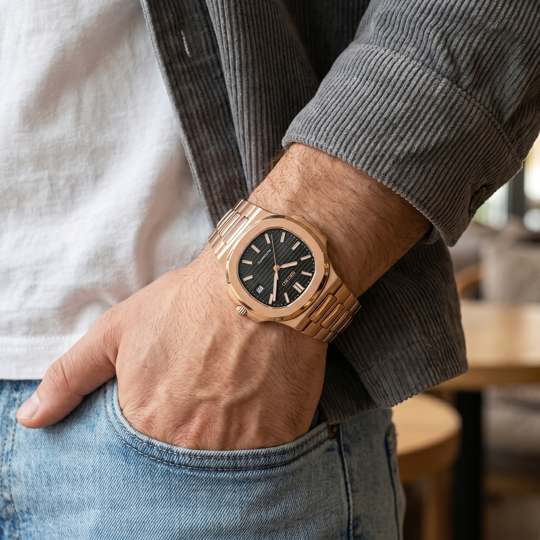 Saint Valmont Maris - ROSE GOLD & BLACK - Lifestyle