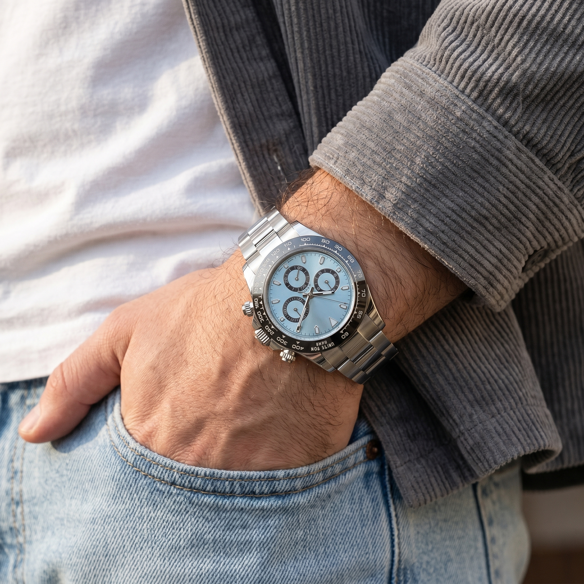 Saint Valmont Chronis - BLUE - Lifestyle