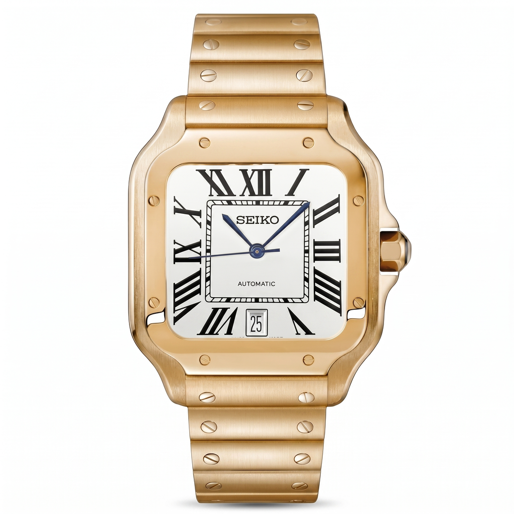 Saint Valmont Carré - GOLD & WHITE - Studio