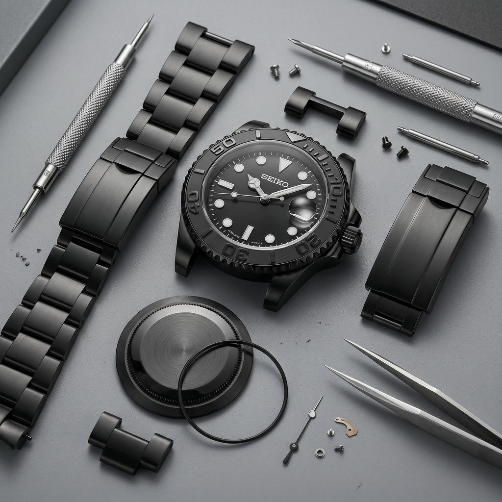 Saint Valmont Abyss - ALL BLACK - Craftmanship