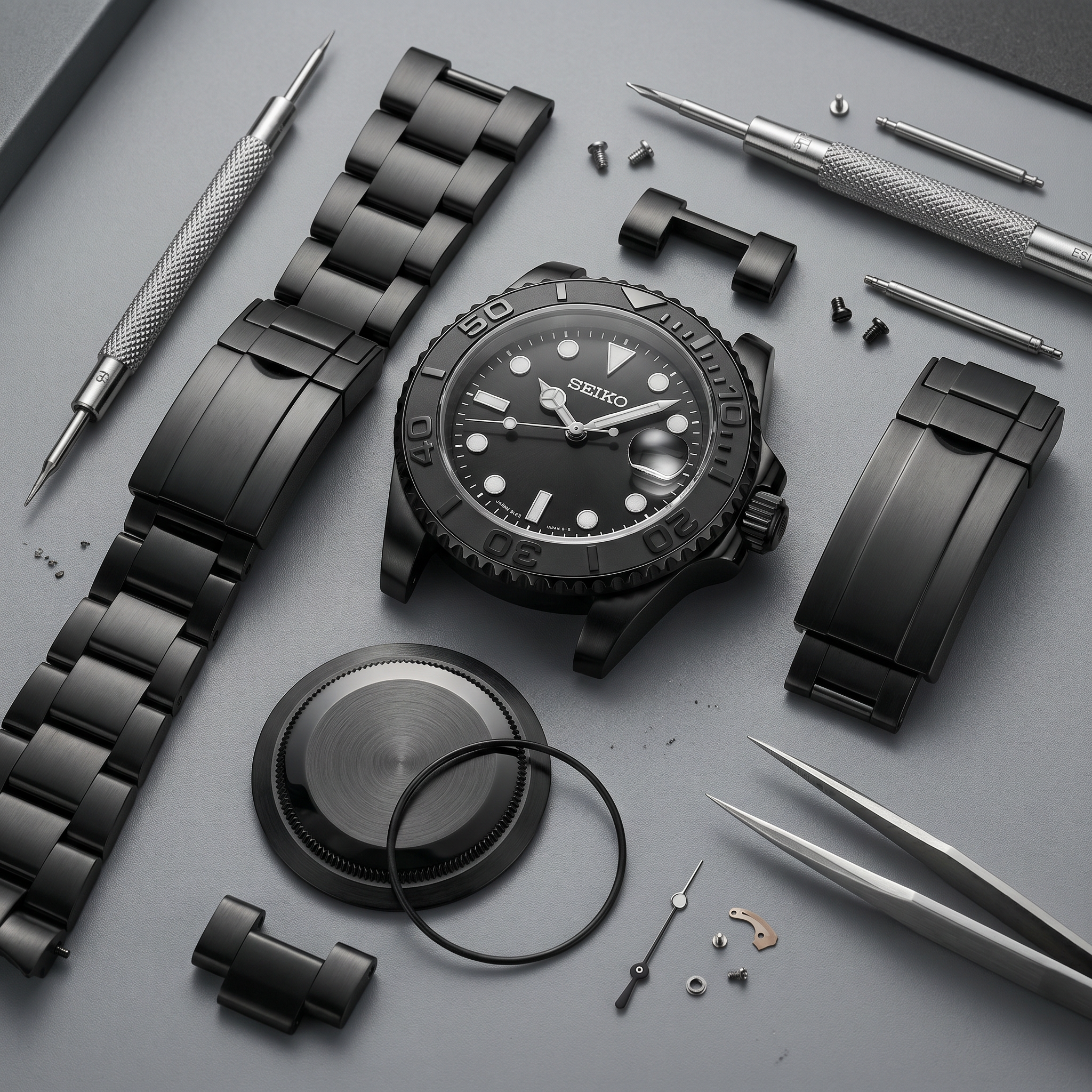Saint Valmont Abyss - ALL BLACK - Craftmanship