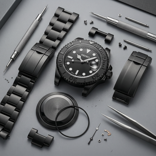 Saint Valmont Abyss - ALL BLACK - Craftmanship