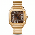 Saint Valmont Carré - GOLD & BROWN