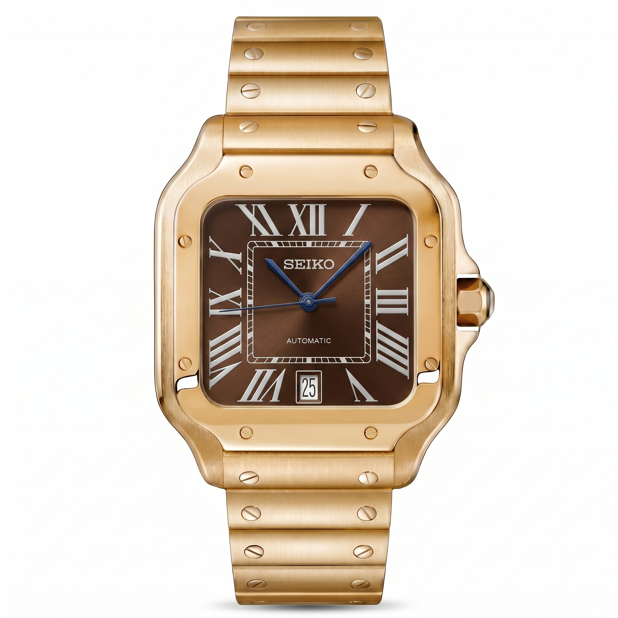 Saint Valmont Carré - GOLD & BROWN