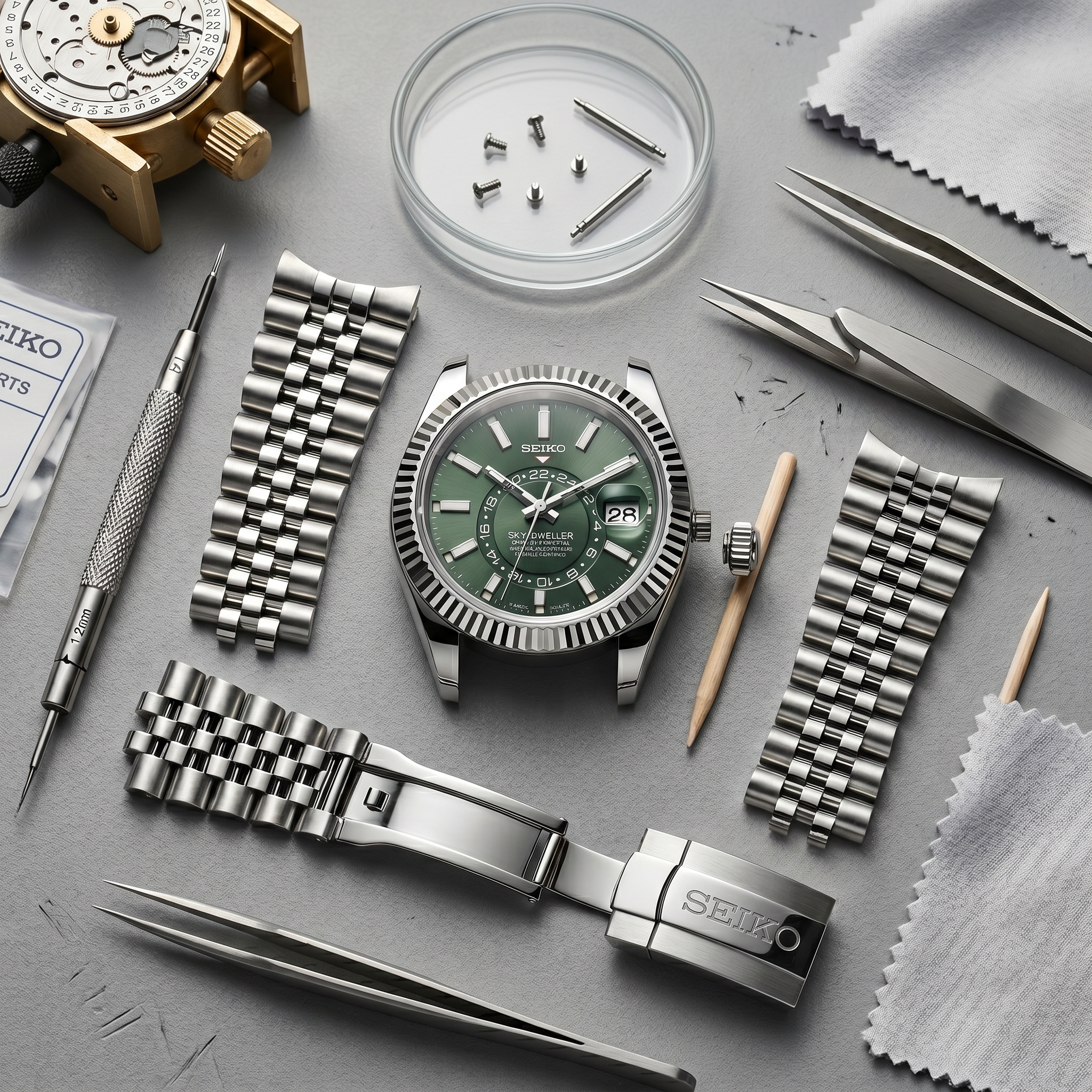 Saint Valmont Aéris - Mint Green — Craftmanship detail