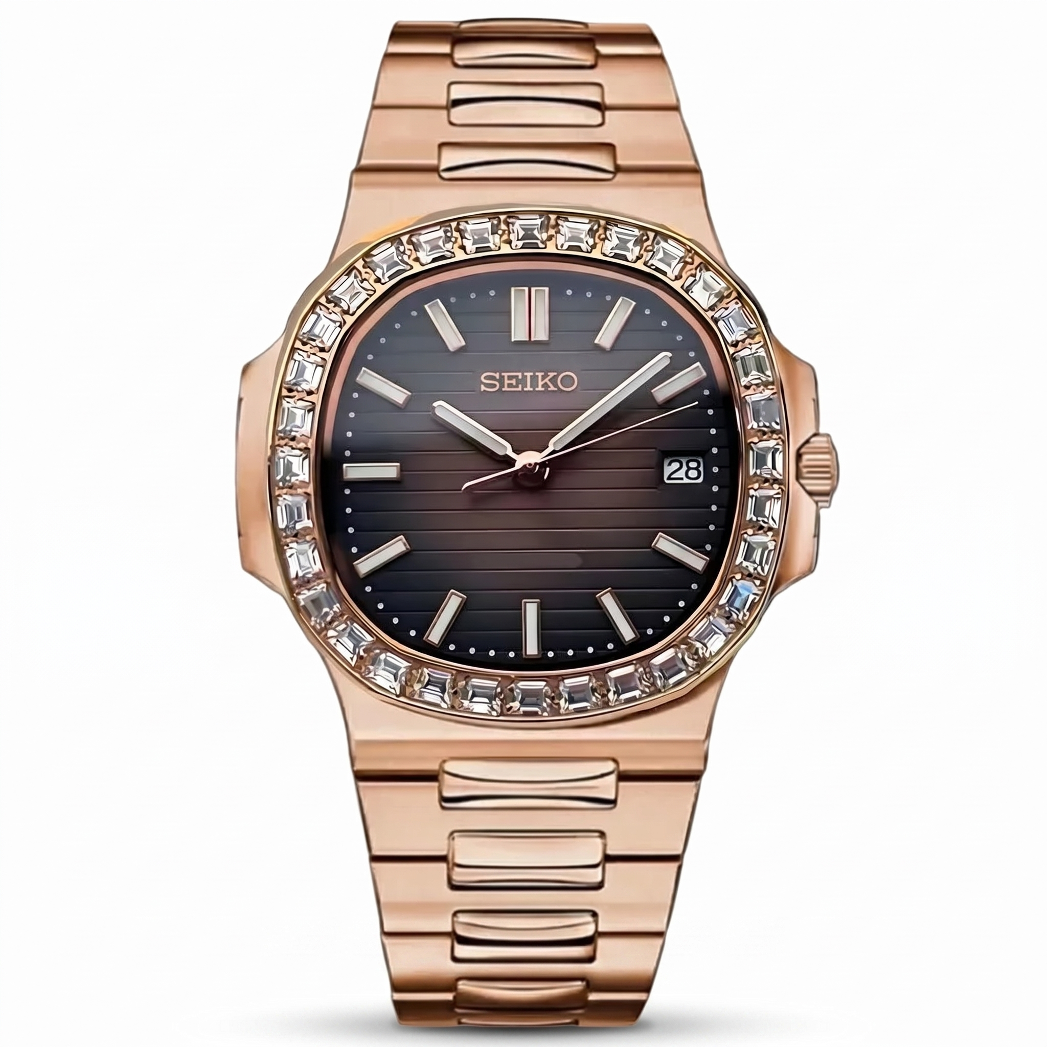 Saint Valmont Maris - ROSE GOLD & BROWN (DIAMOND) - Studio