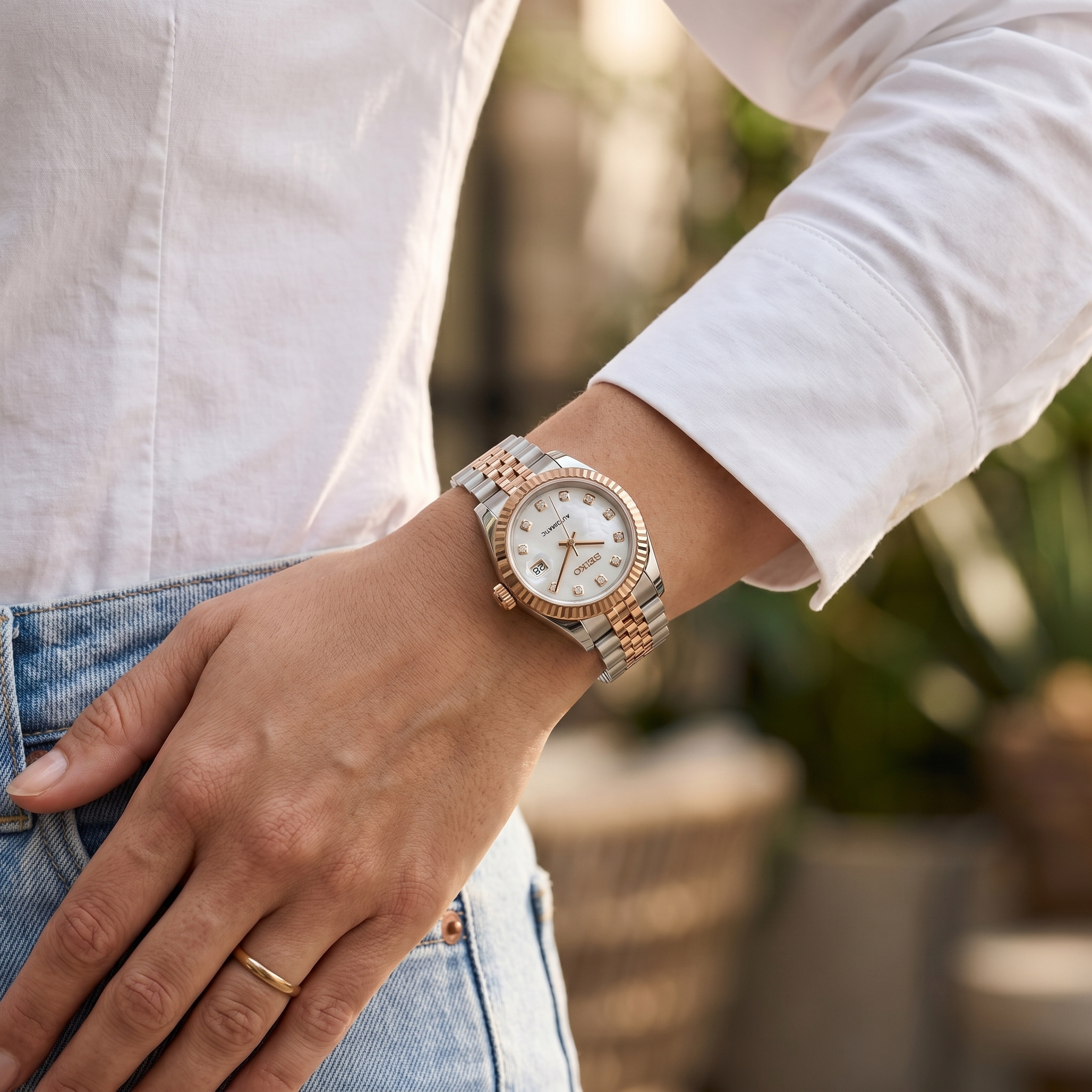 Saint Valmont Élise - TWO TONE ROSE GOLD - Lifestyle