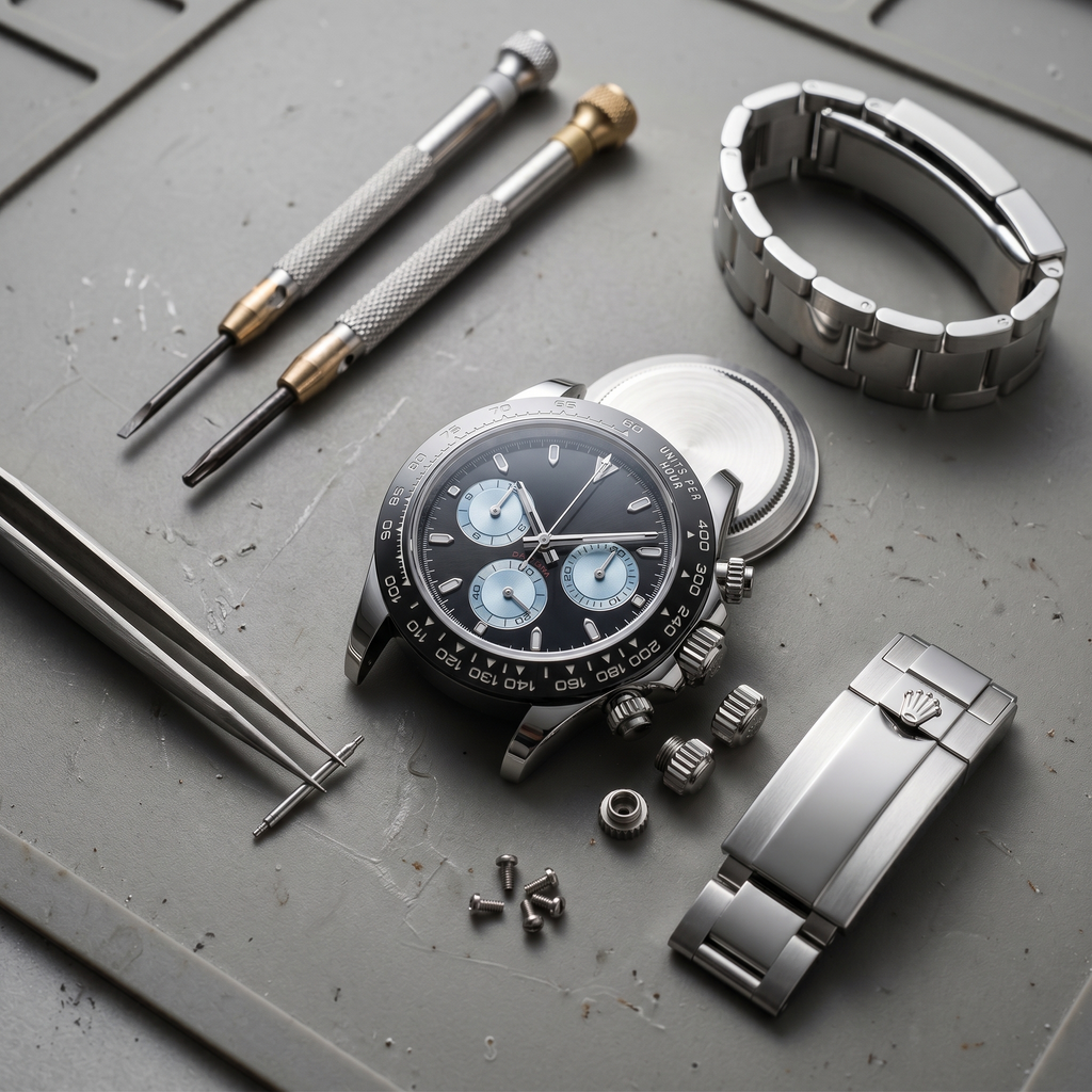 Saint Valmont Chronis - BLACK PANDA - Craftmanship