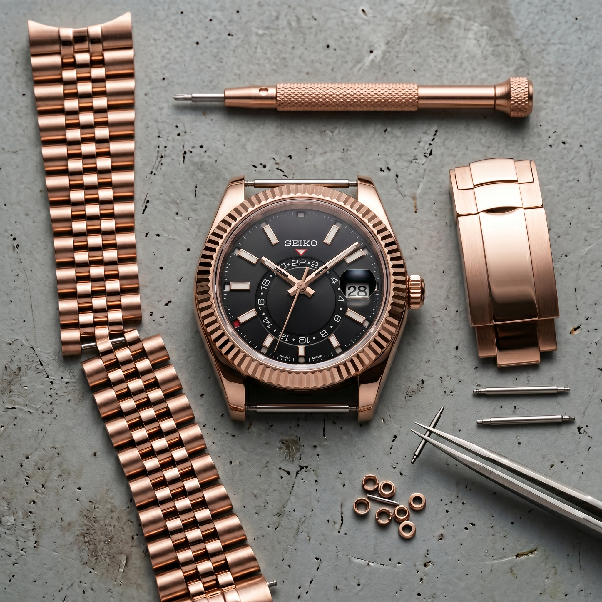 Saint Valmont Aéris - Rose Gold Black - Craftmanship