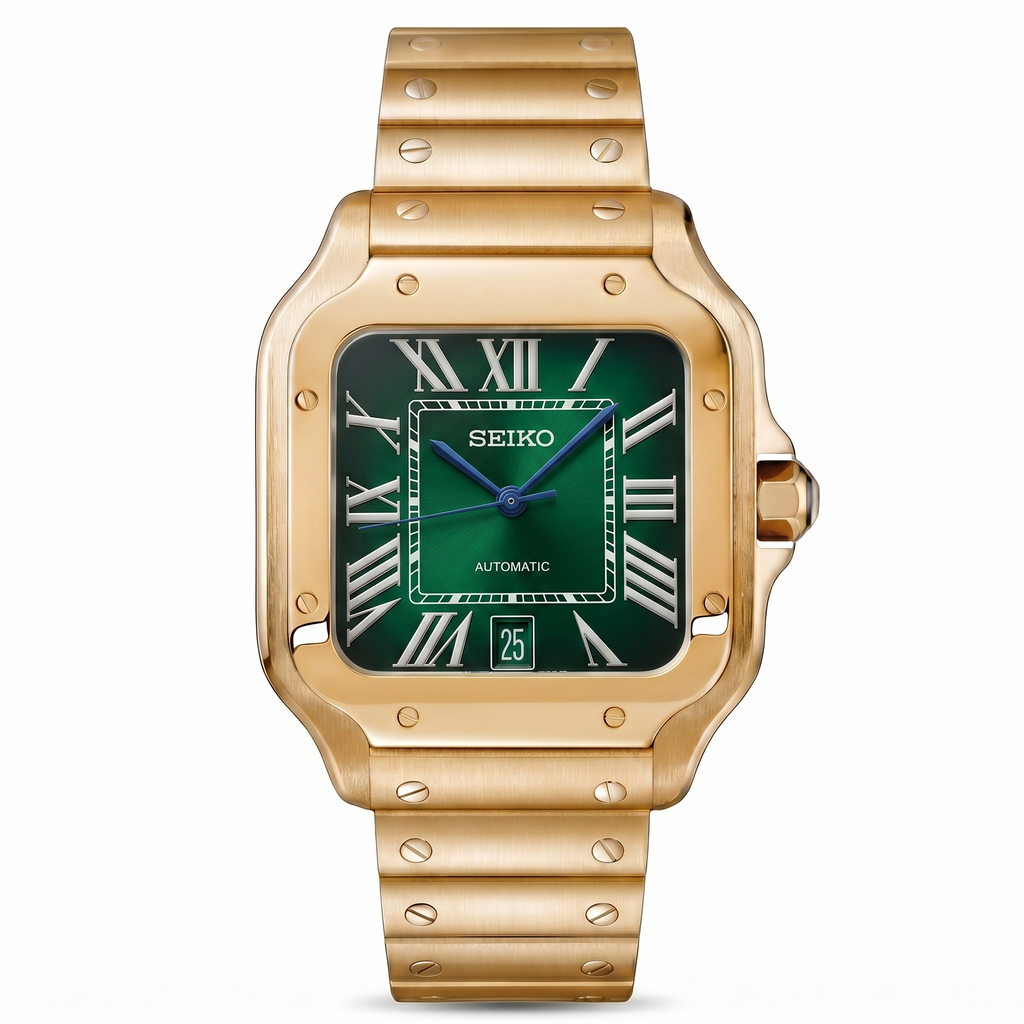 Saint Valmont Carré - GOLD & GREEN