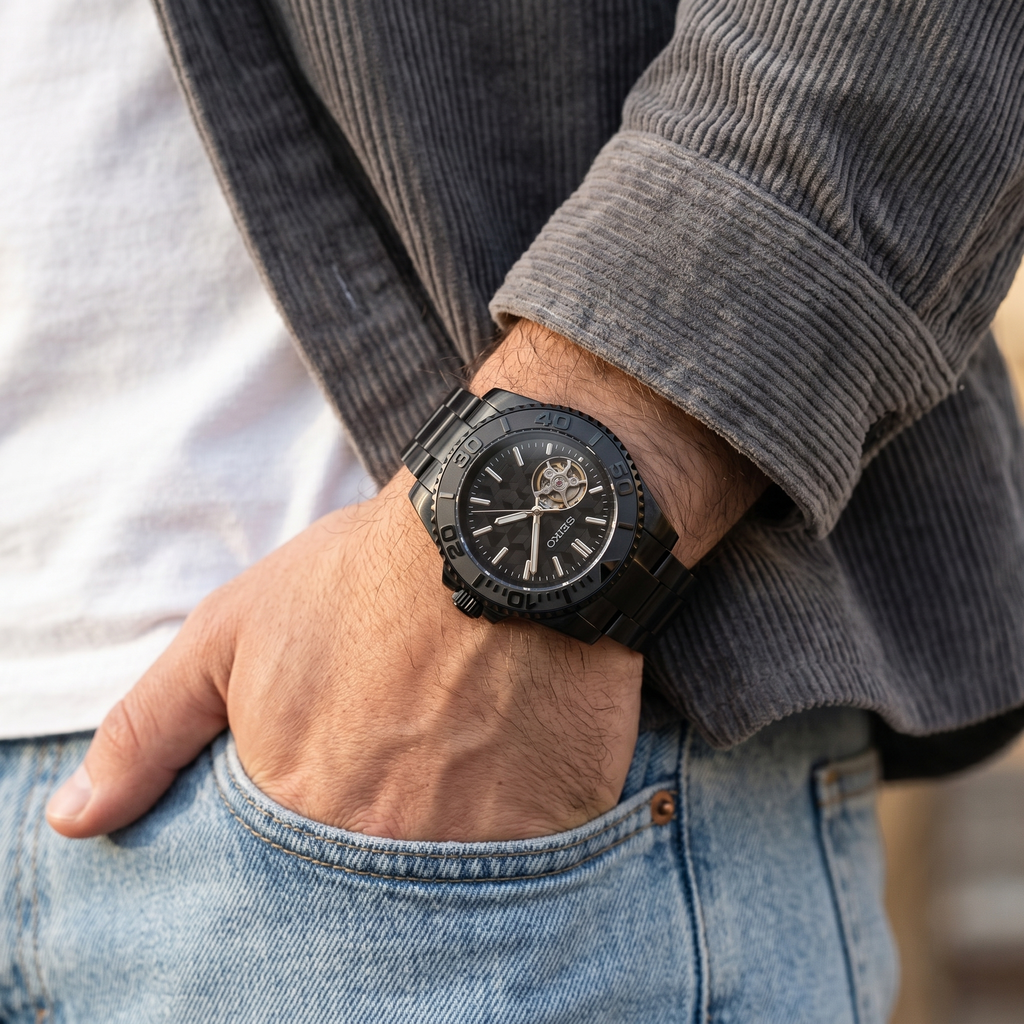 Saint Valmont Abyss - ALL BLACK (OPEN HEART) - Lifestyle