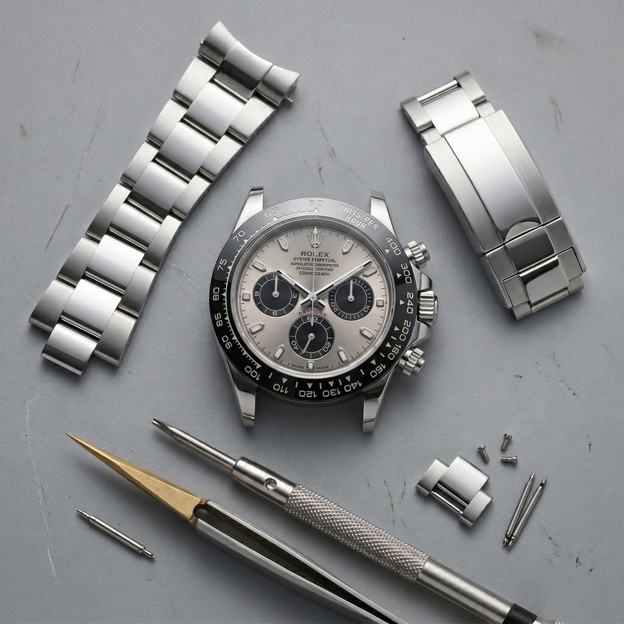 Saint Valmont Chronis - BLACK SILVER — Craftmanship detail