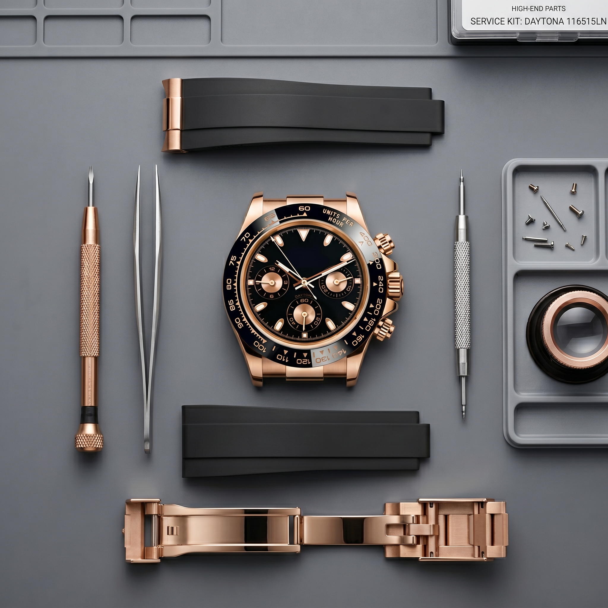 Saint Valmont Chronis - BLACK ROSE — Craftmanship detail