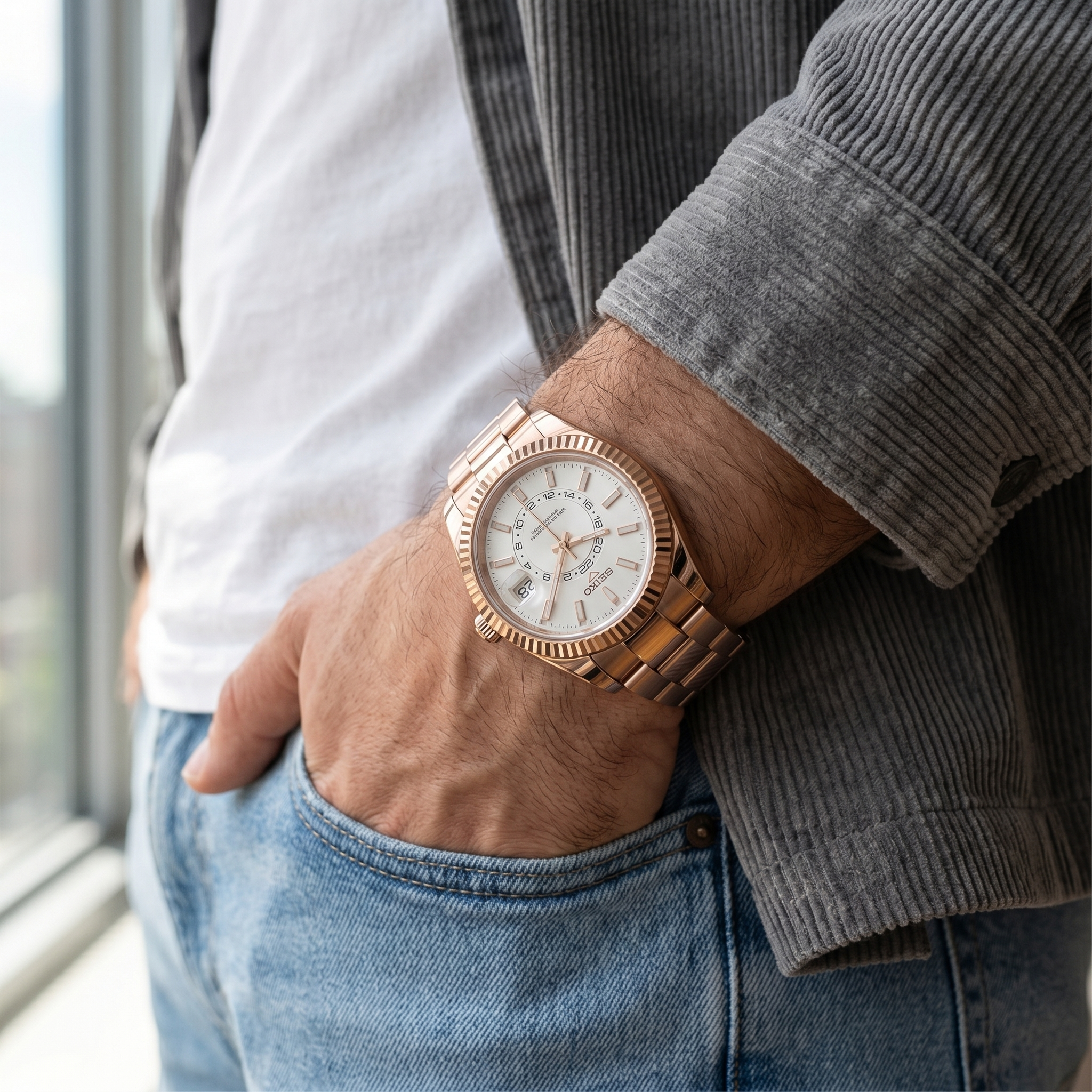 Saint Valmont Aéris - Rose Gold White - Lifestyle