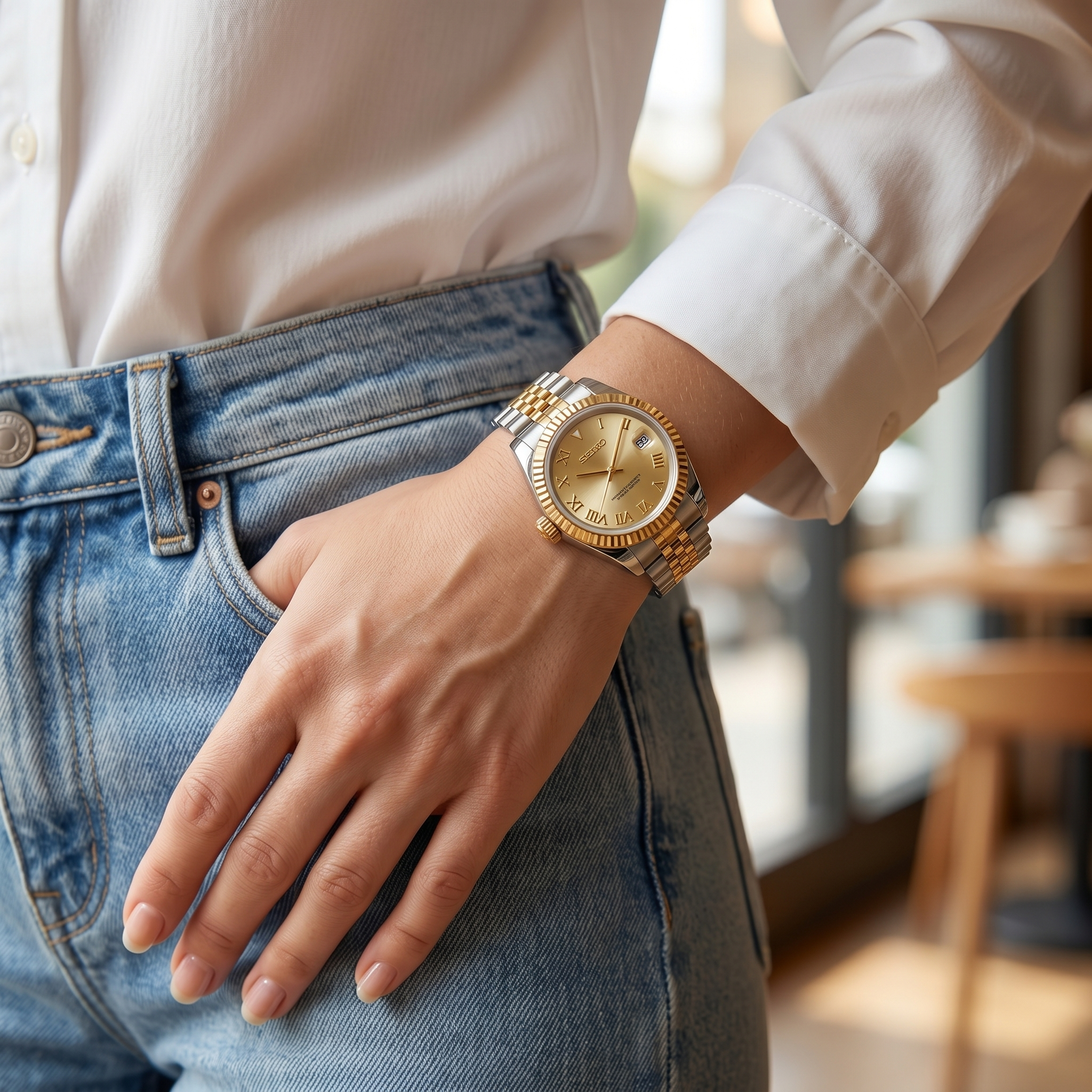 Saint Valmont Élise - TWO TONE GOLD - Lifestyle